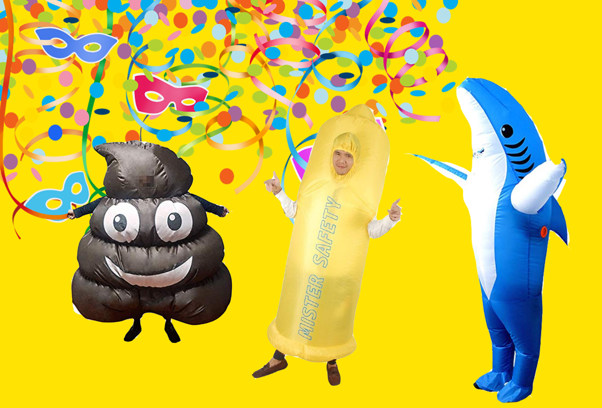 Costumi gonfiabili carnevale