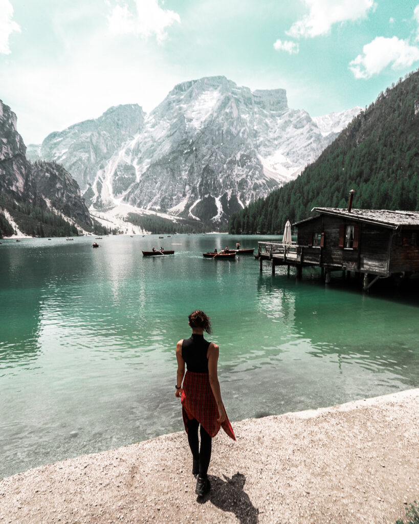 Lago di Braies foto