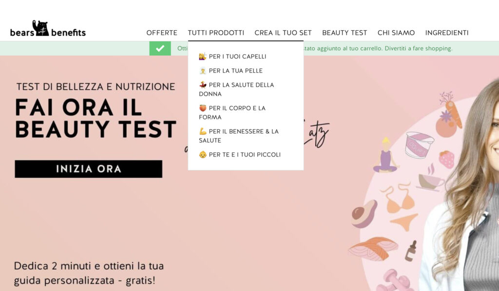 bears with benefits funziona