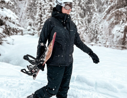 outfit snowboard donna